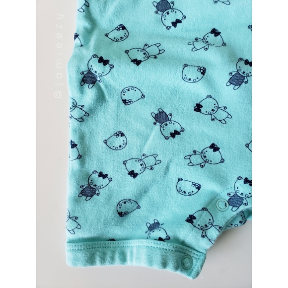 Tiny Little Wonders | Cap Sleeve Shorts Onesie - Picture 5 of 6